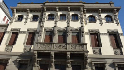 Villa Turchetti | Dimora Liberty d'Epoca in Vendita a Badia Polesine - villa-esterni