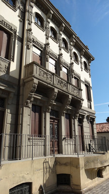 Villa Turchetti | Dimora Liberty d'Epoca in Vendita a Badia Polesine - villa-esterni